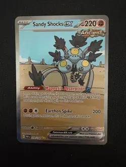 Pokemon - Sandy Shocks ex 250/182 SV04: Paradox Rift Holo - LP/NM - Image 5