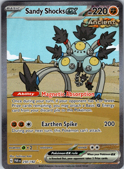 Sandy Shocks ex 250/182 SV04: Paradox Rift Special Illustration Rare - NM - Image 1