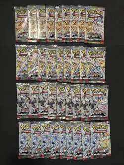 Pokemon TCG Prismatic Evolutions Sealed Booster Packs Lot Of 36 Brand New QTY - Image 1