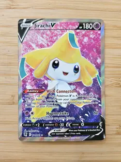 Jirachi V 170/189 Astral Radiance NM Full Art Pokemon Card - Image 1