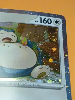 SWIRL Pokemon Scarlet & Violet Snorlax svp 122 Black Star Promo Holo - Image 5