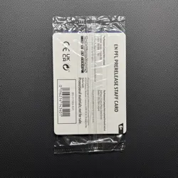 Pokemon: Phantasmal Flames Staff Promo Pack Set of 4 Sealed Prerelease Cards - Image 2