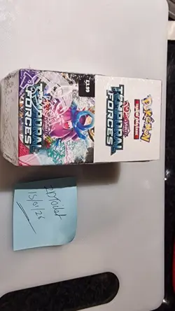 Pokemon TCG Temporal Forces Half Booster Box ( 18 Packs) New And Sealed! - Image 1