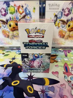 Temporal Forces Half Booster Box (18 Packs) - Sealed - Pokemon TCG - Image 1