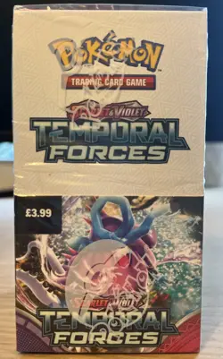 Pokemon TCG Temporal Forces Half Booster Box Factory Sealed - Image 1