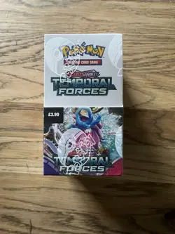 Pokemon TCG Temporal Forces Half Booster Box 18 Packs, Sealed - Image 1
