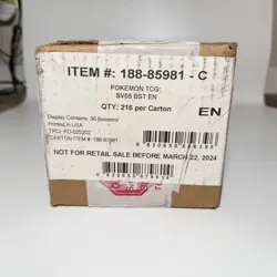 Pokemon TCG SV05 Temporal Forces Booster Box Case SEALED - Image 1