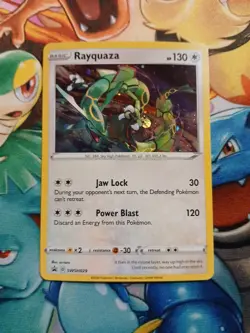 Rayquaza SWSH029 SWSH: Sword & Shield Promo Cards Holo - Image 1