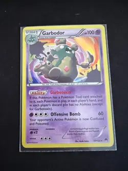 Rare Holo Garbodor 57/122 XY BreakPoint Rare Holo Pokemon Card - NM - Image 1