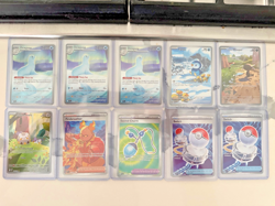 (10) Pokemon Phantasmal Flames Rare Card Lot (097, 098, 102, 104, 119, 122, 123) - Image 1