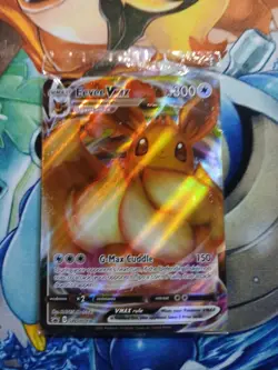 Eevee VMAX SWSH087 SWSH: Sword & Shield Promo Cards Holo Sealed - Image 1