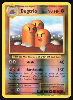 Dugtrio - 56/108 - Reverse Holo Rare - XY Evolutions - Pokemon Card - Image 1