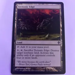 MTG Magic the Gathering Tectonic Edge (145/151) Worldwake MP - Image 1