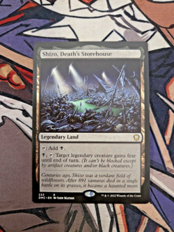 MTG Shizo Death's Storehouse Dominaria United Commander - NM Regular - Image 1