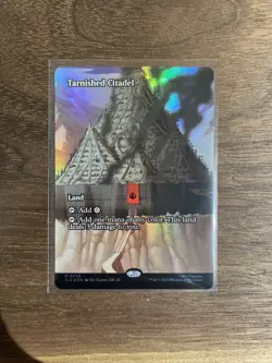 Tarnished Citadel (Borderless) Foil Avatar (TLA) Eternal-Legal Magic MTG NM - Image 1