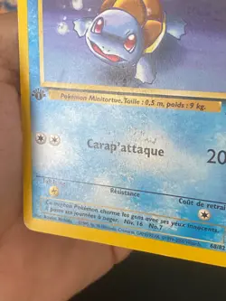 CARTE POKEMON CARAPUCE 68/82 EDITION 1 FR COMMUNE WIZARDS TEAM ROCKET - BE - Image 4