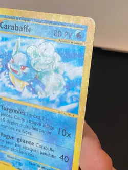 CARTE POKEMON CARABAFFE 92/165 FR PEU COMMUNE WIZARDS EXPEDITION - BE+ - Image 3