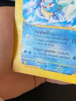 CARTE POKEMON CARABAFFE 92/165 FR PEU COMMUNE WIZARDS EXPEDITION - BE+ - Image 4