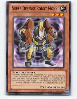 Super Defense Robot Monki #JOTL-EN008 Yugioh Card - Image 1