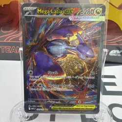 Pokemon TCG Mega Latias EX 181/132 Sir Mega Evolution Mint Pack Fresh Mint - Image 1