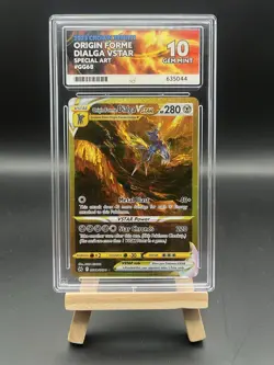 Origin Forme Dialga VSTAR - GG68/GG70 - ACE 10 GEM MINT - Pokemon Crown Zenith - Image 2