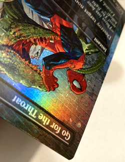 MTG Go for the Throat (Rainbow Foil) Secret Lair x Spider-Man 1986 NM - Image 5