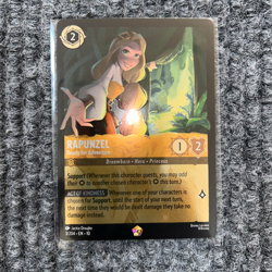 Lorcana Whispers in the Well Foil Rapunzel Ready For Adventure 3/204 Legendary - Image 2