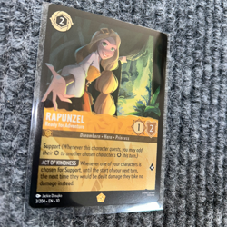 Lorcana Whispers in the Well Foil Rapunzel Ready For Adventure 3/204 Legendary - Image 3