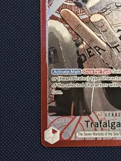 ENGLISH Trafalgar Law OP14-001 ALT ART Leader L - THE AZURE SEA'S SEVEN 7 OP-14 - Image 5
