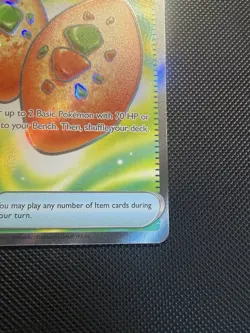 POKEMON TCG: BUDDY-BUDDY POFFIN 167/132 MEGA EVOLUTION ULTRA RARE CARD NM - Image 2
