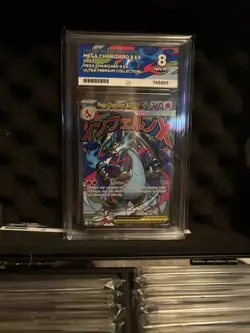 mega charizard x ex black star promo upc pokemon card ace 8 - Image 1