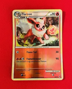 Pokemon TCG Flareon 44/95 Call of Legends Reverse Holo, USED - Image 2