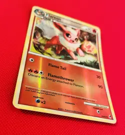 Pokemon TCG Flareon 44/95 Call of Legends Reverse Holo, USED - Image 4