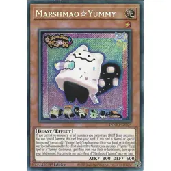 Marshmao Yummy DOOD-EN024 1st Edition NM Secret Rare Yu-Gi-Oh Card - Image 1