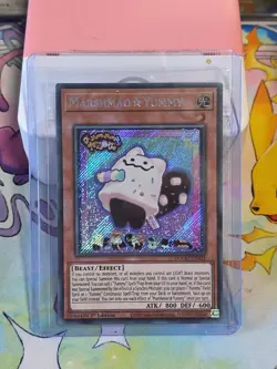 YU-GI-OH Marshmao Yummy DOOD-EN024 1st Edition Secret Rare NM - Image 1