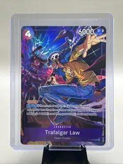 Trafalgar Law (Illustration Box Vol.6) P-093 One Piece Promotion Cards Foil - Image 1