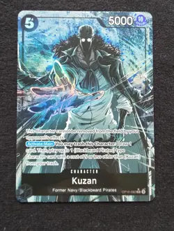 One Piece Royal Blood Kuzan Foil Card OP10-082 Parallel - Image 5