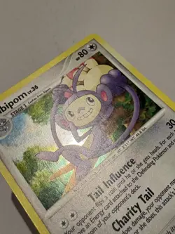 Pokemon Card - Ambipom Mysterious Treasures 3/123 Holo Rare LP/NM - Image 4