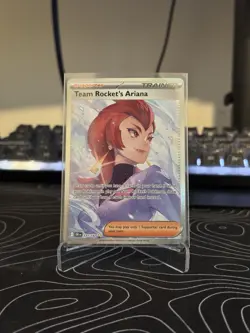 Team Rockets Ariana Holo Card Destined Rivals Series 237/182 Pokemon TCG Rare - Image 1