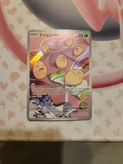 Pokemon TCG Exeggcute 192/191 Surging Sparks Illustration Rare Card NM - Image 1