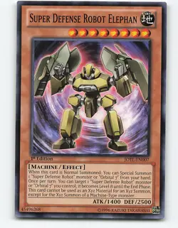 Super Defense Robot Elephan #JOTL-EN007 1st Edition Yugioh Card - Image 1