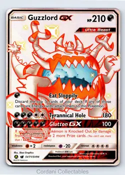 Guzzlord GX SV71/SV94 - Hidden Fates Shiny Vault - Pokemon Card - Near Mint - Image 1