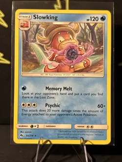 SM - Lost Thunder #55/214 Slowking - Rare Pokemon Card - Image 2