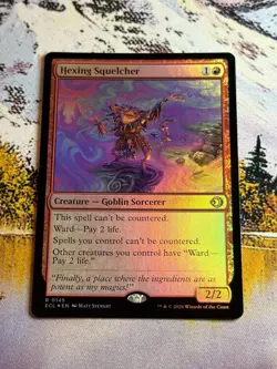 Hexing Squelcher - Foil NM-Mint, English Lorwyn Eclipsed MTG Magic - Image 1