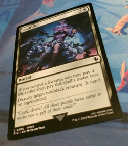 Snuff Out - Final Fantasy Commander - Common - NM (see pics) MTG - Image 3