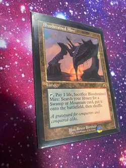 Bloodstained Mire - Retro Frame Modern Horizons 3 Magic mtg NM-Mint, English x1 - Image 1