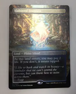 Hallowed Fountain (Borderless) Lorwyn Eclipsed Foil - Image 1