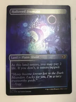 Hallowed Fountain (Borderless) Lorwyn Eclipsed Foil - Image 2