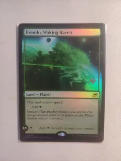 Evendo, Waking Haven Edge of Eternities Foil Promo Pack NM - Image 2