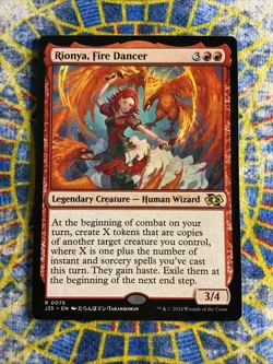 Rionya, Fire Dancer (Anime) Foundations Jumpstart Regular - Image 1
